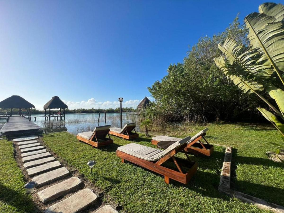 Bed and Breakfast Casa Shiva Bacalar By Mij Екстер'єр фото